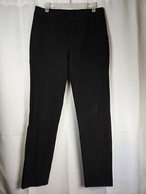 Kobi Halperin Tapered Ankle Stretch Black Dress Pants Women's 8